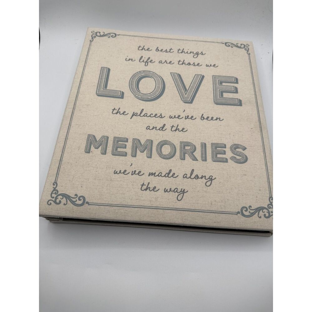 Photo Album 13"x12" Love The Best Things in Life 40 pages Rowhouse